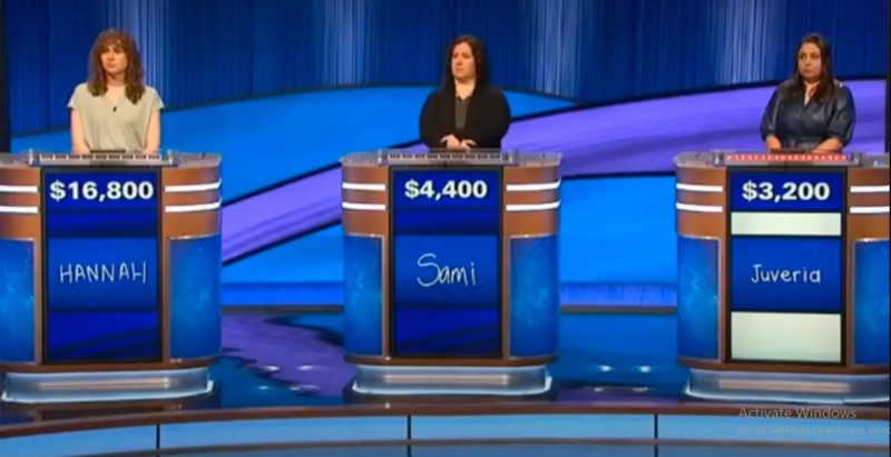 Hannah Wilson's Wife Jeopardy winner 